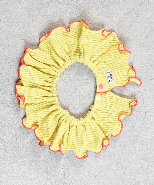 MARKEY'S(マーキーズ)の「ワッフルフリルスタイ(付け襟・キッズ・グレー系その他/ブラウン系その他/ブラック系その他/オフホワイト/杢グレー/イエロー/レッド系その他・FREE)」の12枚目の写真