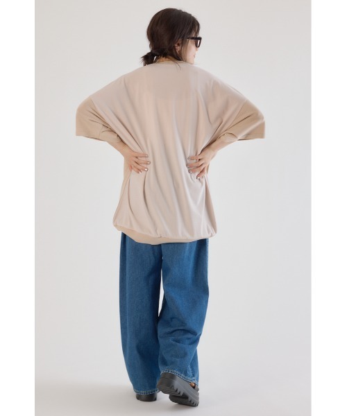 RODEO CROWNS WIDE BOWL(ロデオクラウンズワイドボウル)の「CURVE LOGOコンビニットワンピース(ワンピース・レディース・オレンジ/カーキ/アイボリー/ブラック・FREE)」の14枚目の写真