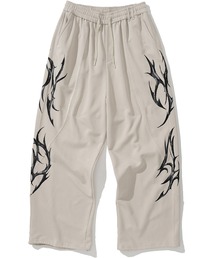NOT4NERD（ノットフォーナード）の「NOT4NERD/ノットフォーナード/Dagger Tribal Logo Incision Sweat Pants（スウェットパンツ）」