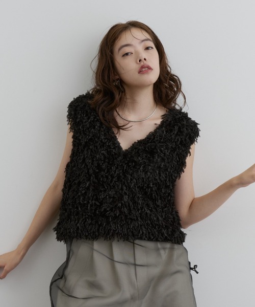 最終値下げしました★新品未使用★ルシェルブルーファーベスト 最終値下げしました☆新品未使用☆ルシェルブルーファーベスト