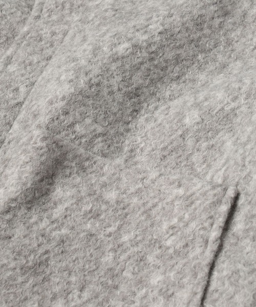 mintdesigns(ミントデザインズ)の「MARBLE WOOLY JACKET(ブルゾン・レディース・ブラック/グレー・ONESIZE)」の10枚目の写真