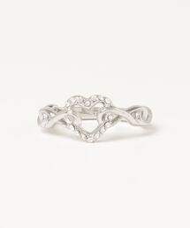 Guess | ICONIQUE INFINITY & HEART RING アクセサリー リング(リング)