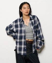 WHO'S WHO gallery | KOOKYNオンブレチェックシャツ(シャツ/ブラウス)