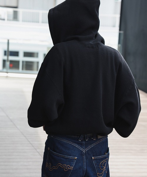 Waffle Full Zip Hoodie ワッフル フルジップ フーディー（パーカー