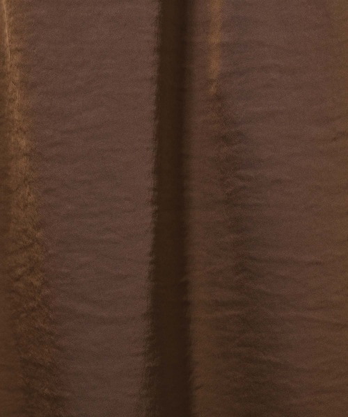 LAKOLE（ラコレ）の「サテンスカート / 582560（スカート・レディース・グレイッシュベージュ/ブラウン/チャコール・LARGE/MEDIUM）」の12枚目の写真