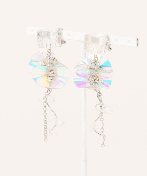 tone（トーン）の「【elum.】Ice furi(MA)（ピアス（両耳用）・レディース・ホワイト系その他/その他・FREE）」の2枚目の写真