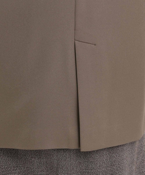 Andemiu（アンデミュウ）の「アソートWジャケット586647（テーラードジャケット・レディース・ネイビー/チェック/モカ・FREE）」の17枚目の写真