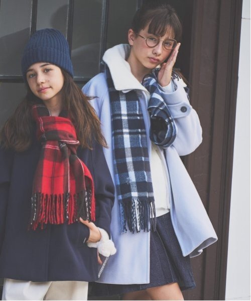 セール】ラメデニムスカート（デニムスカート）｜pom ponette junior