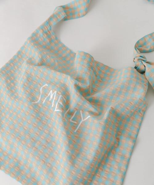 SMELLY(スメリー)の「プリントショルダーバッグ(ショルダーバッグ・レディース・ブラック/イエロー系その他/ブルー系その他/ベージュ系その他/ホワイト系その他・SMALL)」の19枚目の写真