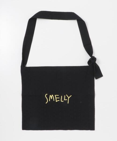 SMELLY(スメリー)の「プリントショルダーバッグ(ショルダーバッグ・レディース・ブラック/イエロー系その他/ブルー系その他/ベージュ系その他/ホワイト系その他・SMALL)」の15枚目の写真