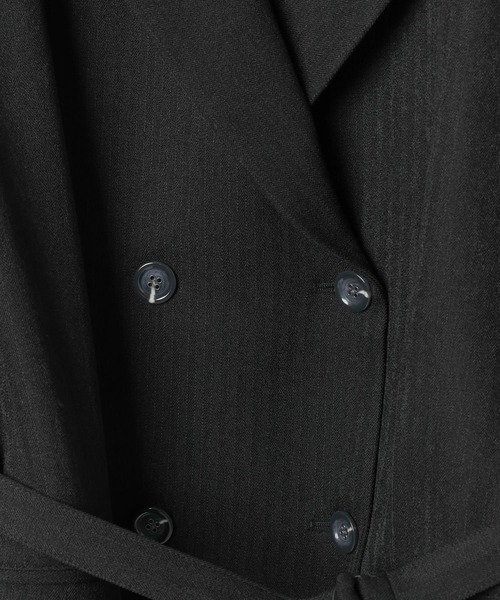 PAGEBOY(ページボーイ)の「【セットアップ対応】MIXボーンジャケット(テーラードジャケット・レディース・ブラウン/ブラック/チャコールグレー・SMALL/MEDIUM)」の5枚目の写真