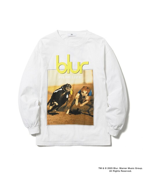 F-LAGSTUF-F（フラグスタフ）の「F-LAGSTUF-F / L/S TEE(xblur)（Tシャツ/カットソー・メンズ・ホワイト・M/L/XL）」の2枚目の写真