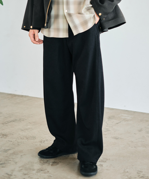 EDIFICE（エディフィス）の「トップ ツイル 3D フィット パンツ（スラックス・メンズ・ベージュ系その他/ブラウン/ブラック・LARGE/MEDIUM/SMALL）」の7枚目の写真