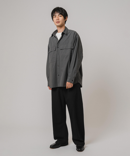 EDIFICE（エディフィス）の「トップ ツイル 3D フィット パンツ（スラックス・メンズ・ベージュ系その他/ブラウン/ブラック・LARGE/MEDIUM/SMALL）」の11枚目の写真