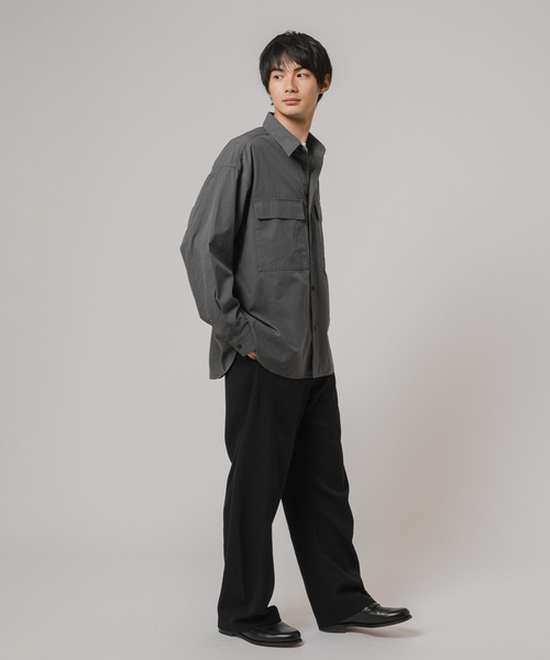 EDIFICE（エディフィス）の「トップ ツイル 3D フィット パンツ（スラックス・メンズ・ベージュ系その他/ブラウン/ブラック・LARGE/MEDIUM/SMALL）」の12枚目の写真