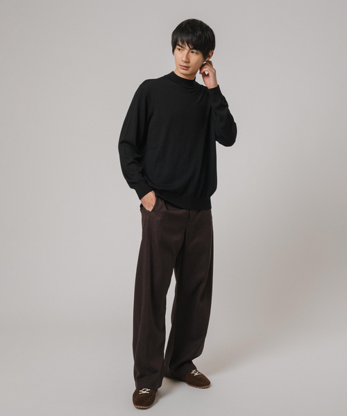 EDIFICE（エディフィス）の「トップ ツイル 3D フィット パンツ（スラックス・メンズ・ベージュ系その他/ブラウン/ブラック・LARGE/MEDIUM/SMALL）」の21枚目の写真