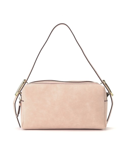 NATURAL BEAUTY BASIC（ナチュラルビューティーベーシック）の「◇ツーコンパートメントショルダーバッグ（ショルダーバッグ・レディース・ブラウン/ピンク・ﾌﾘ-）」の4枚目の写真