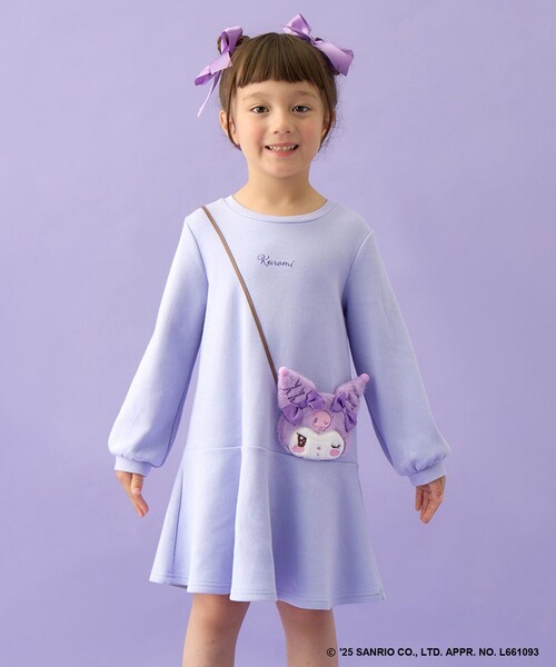 マイメロディ＆クロミ×ANY KIDS】ポシェット ワンピース（ワンピース