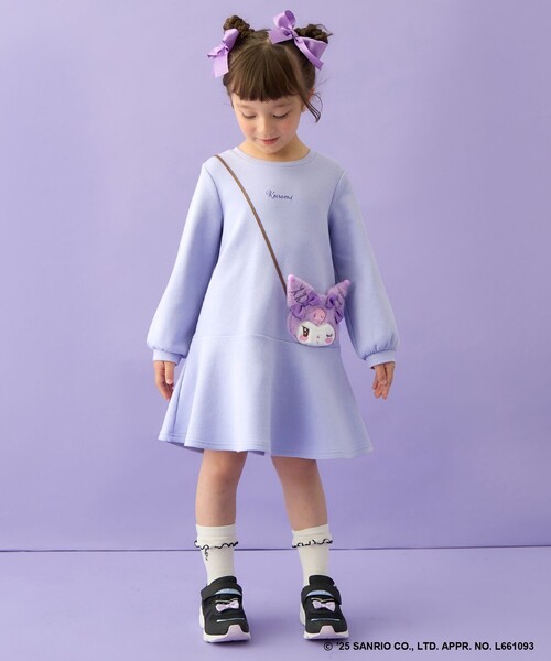 マイメロディ＆クロミ×ANY KIDS】ポシェット ワンピース（ワンピース