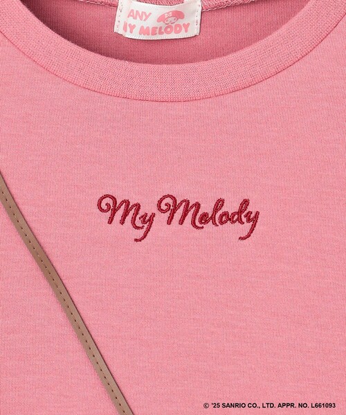ANY（エニィ）の「【マイメロディ＆クロミ×ANY KIDS】ポシェット ワンピース（ワンピース・キッズ・ピンク系/ライラック系・130/120/110/100/90）」の11枚目の写真