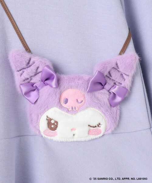 ANY（エニィ）の「【マイメロディ＆クロミ×ANY KIDS】ポシェット ワンピース（ワンピース・キッズ・ピンク系/ライラック系・130/120/110/100/90）」の19枚目の写真