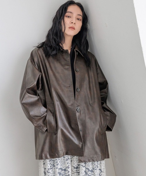 セール】レザーカバーオール 580815（カバーオール）｜LOWRYS FARM