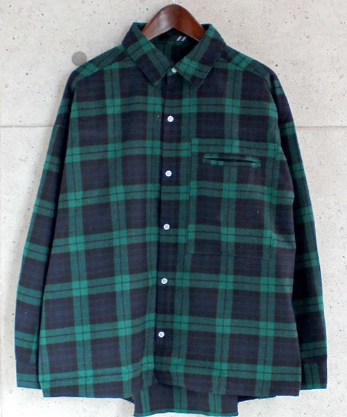 FACETASM オーバーサイズ　チェックシャツ ネルシャツ アメカジ オーバーサイズチェック柄ネルシャツ シャツ|アメカジ専門