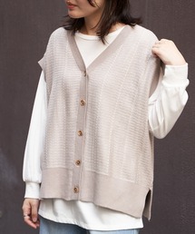 VENCEEXCHANGE（ヴァンスエクスチェンジ）の「3WAYニットベストアンサンブル（アンサンブル）」