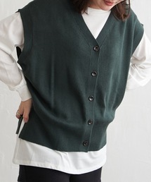 VENCEEXCHANGE（ヴァンスエクスチェンジ）の「3WAYニットベストアンサンブル（アンサンブル）」