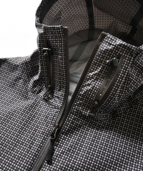 LFYT（エルエフワイティー）の「LFYT ラファイエット【Lafayette】-  マウンテン テック ジャケット【3L MOUNTAIN TECH JACKET LA251003】（マウンテンパーカー・メンズ・チェック/ブラック・XL/L/XXL/M）」の13枚目の写真