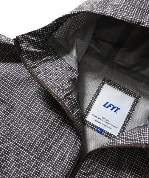 LFYT（エルエフワイティー）の「LFYT ラファイエット【Lafayette】-  マウンテン テック ジャケット【3L MOUNTAIN TECH JACKET LA251003】（マウンテンパーカー・メンズ・チェック/ブラック・XL/L/XXL/M）」の14枚目の写真
