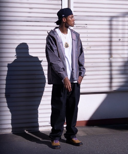 LFYT（エルエフワイティー）の「LFYT ラファイエット【Lafayette】-  マウンテン テック ジャケット【3L MOUNTAIN TECH JACKET LA251003】（マウンテンパーカー・メンズ・チェック/ブラック・XL/L/XXL/M）」の19枚目の写真