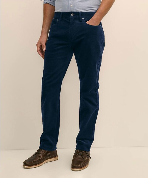 BROOKS BROTHERS(ブルックスブラザーズ)の「ストレッチコットン 15-Waleコーデュロイ 5ポケットパンツ Regular Fit(その他パンツ・メンズ・カーキ/ブラウン/ブルー/ネイビー/チャコールグレー・30inch/31inch/33inch/34inch/37inch/32inch/36inch/38inch/35inch/29inch)」の4枚目の写真