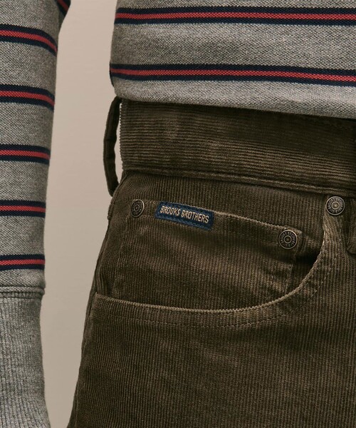BROOKS BROTHERS(ブルックスブラザーズ)の「ストレッチコットン 15-Waleコーデュロイ 5ポケットパンツ Regular Fit(その他パンツ・メンズ・カーキ/ブラウン/ブルー/ネイビー/チャコールグレー・30inch/31inch/33inch/34inch/37inch/32inch/36inch/38inch/35inch/29inch)」の16枚目の写真