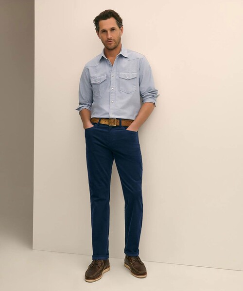 BROOKS BROTHERS(ブルックスブラザーズ)の「ストレッチコットン 15-Waleコーデュロイ 5ポケットパンツ Regular Fit(その他パンツ・メンズ・カーキ/ブラウン/ブルー/ネイビー/チャコールグレー・30inch/31inch/33inch/34inch/37inch/32inch/36inch/38inch/35inch/29inch)」の22枚目の写真
