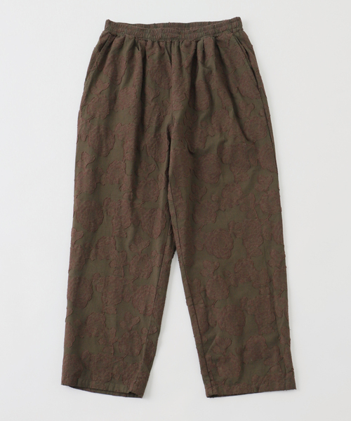 B.C STOCK(ベーセーストック)の「《追加》【CALIFORNIA RANCH HOUSE】カットジャガード スリーピングパンツ(その他パンツ・メンズ・アイボリー/ブラウン/ブルー系その他・FREE)」の2枚目の写真