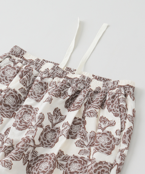 B.C STOCK(ベーセーストック)の「《追加》【CALIFORNIA RANCH HOUSE】カットジャガード スリーピングパンツ(その他パンツ・メンズ・アイボリー/ブラウン/ブルー系その他・FREE)」の8枚目の写真