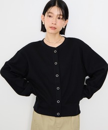 Idnes ワッフルカーディガン