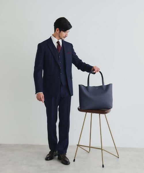TAKEO KIKUCHI(タケオキクチ)の「PUボンディングトートバッグ(トートバッグ・メンズ・ブラック/ブルー系その他/ダークオレンジ・00)」の21枚目の写真
