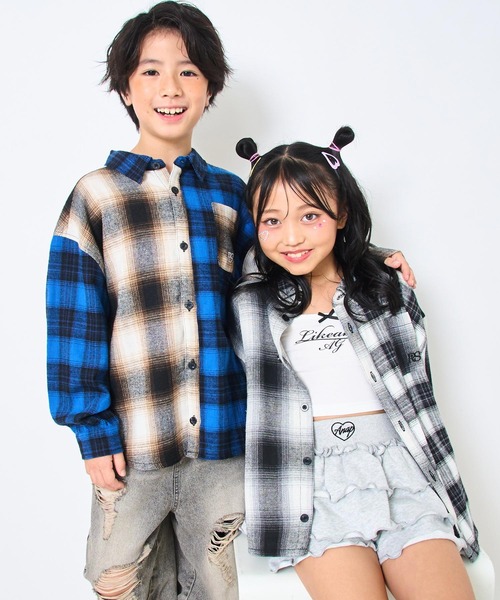 えいきち George's パンツ 「KIDS」ツイルワイドパンツ キッズ 子供服 男の子