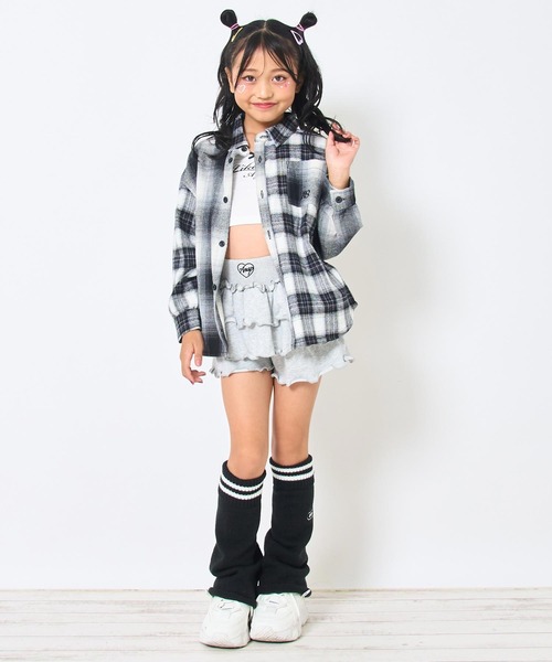 えいきち クレイジー チェック シャツ【ジュニアお揃い】（シャツ/ブラウス