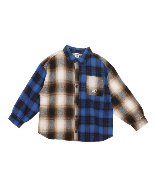 クレイジー チェック シャツ【ジュニアお揃い】（シャツ/ブラウス