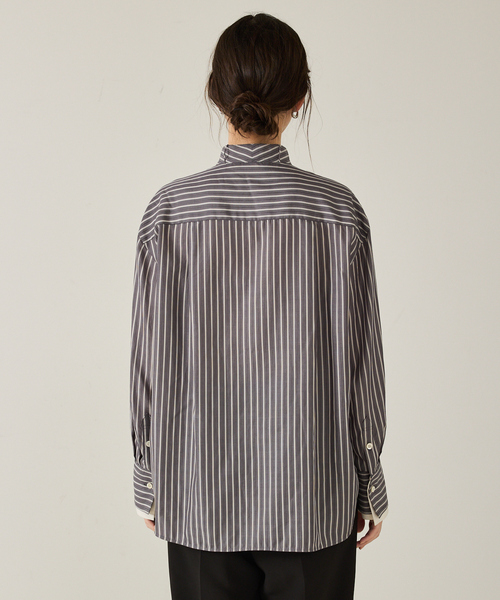 qualite(カリテ)の「【ボウタイ取り外し可能】クレリックボウタイブラウス/秋服/冬服/オフィスカジュアル(シャツ/ブラウス・レディース・ブラック/ピンク・フリー)」の15枚目の写真