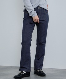 nAvy マックヒート裏起毛スリムストレート