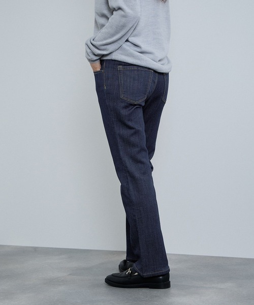 NAVY(ネイビー)の「nAvy マックヒート裏起毛スリムストレート(デニムパンツ・レディース・ブルー系1/ブラック/ブルー系2・XS/S/M/L)」の11枚目の写真