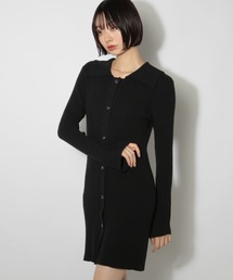 PAGEBOY | セーラーニットミニワンピース(ワンピース)