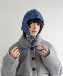 haek（ハク）の「mix color knit hat/ひも付きMIXカラーニット帽（ニットキャップ/ビーニー）」