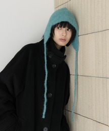 haek（ハク）の「mix color knit hat/ひも付きMIXカラーニット帽（ニットキャップ/ビーニー）」
