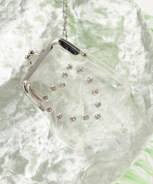 HEY!MrsROSE（ヘイミセスローズ）の「HEY! Mrs ROSE / アルミニウム ハート トート（トートバッグ・レディース・ミント/ブラック・ONE SIZE）」の10枚目の写真