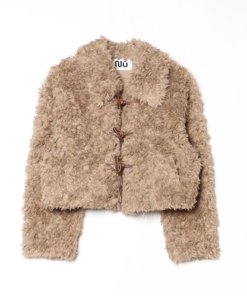Nu】ショート丈ボリュームファーコート（その他アウター）｜Nu（ニュー